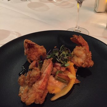 Rails Steakhouse - Fried shrimp. Peanut sauce. Delish. - Steakhouses Near Me - Towaco, New Jersey