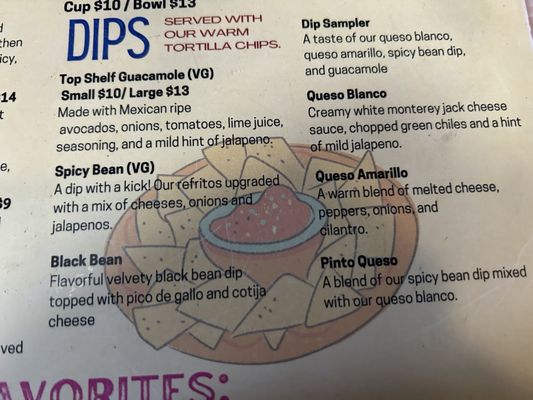 Menu photo 2 La Hacienda Dover, DE