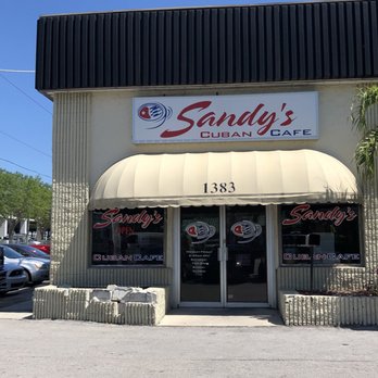 Sandy's Cuban Cafe - the front of the restaurant - Cuban Near Me - Naples, Florida