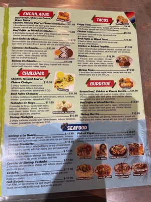 Menu photo 1 Caminos Mexican cafe College Station, TX