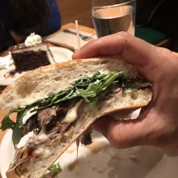 Mountain Sun Pub & Brewery - Speakeasy Steak Sandwich - Pubs Near Me - Boulder, Colorado