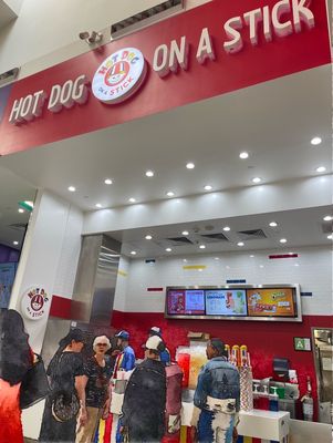 Hot Dog on a Stick by null