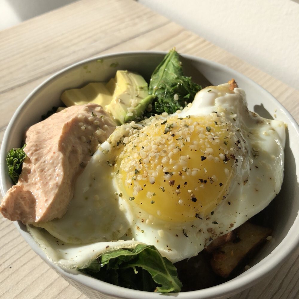 Brown Butter Cafe - Sunny day breakfast bowl - Cafes Near Me - Edmonton, Alberta Brown Butter Cafe - Sunny day breakfast bowl - Cafes Near Me - Edmonton, Alberta