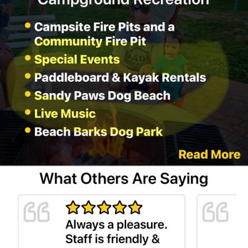 Chesapeake Bay KOA - Another advertisement of paddleboard and kayak rentals - RV Parks Near Me - Cape Charles, Virginia Chesapeake Bay KOA - Another advertisement of paddleboard and kayak rentals - RV Parks Near Me - Cape Charles, Virginia