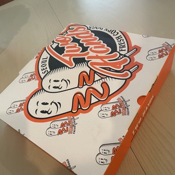 Two Hands Corn Dogs - Cute to-go boxes - Korean Near Me - East Los Angeles, California
