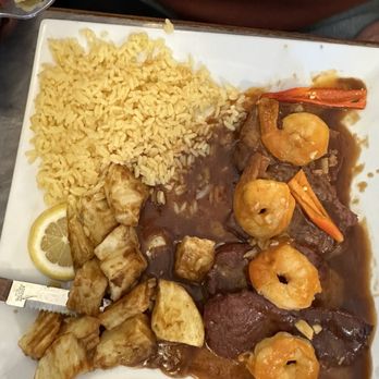 Marisqueira Azores Restaurant - Steak special w shrimp Mozambique - Seafood Near Me - Fall River, Massachusetts Marisqueira Azores Restaurant - Steak special w shrimp Mozambique - Seafood Near Me - Fall River, Massachusetts