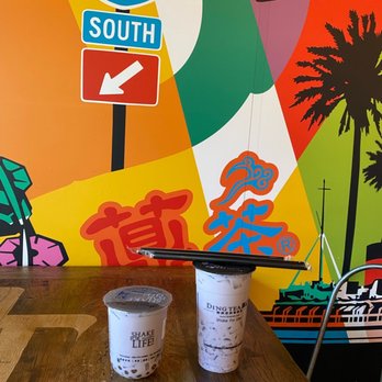 Teatopia - Taro Milk Tea - Bubble Tea Near Me - Long Beach, California