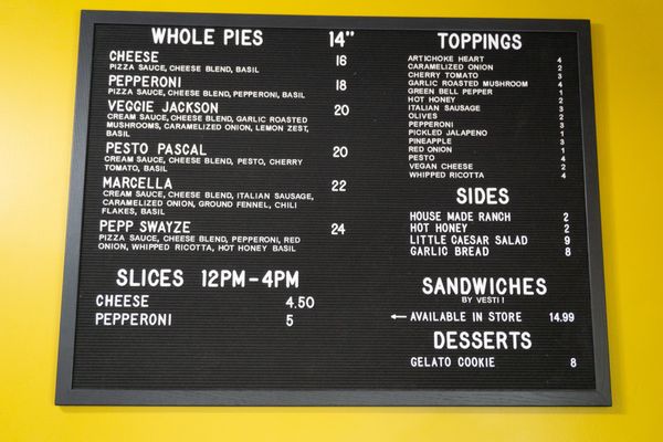 Menu photo 2 Park Pizza Los Angeles, CA Menu photo 2 Park Pizza Los Angeles, CA