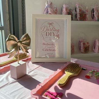 Darling DIY - Bedazzle Party package - Kids Activities Near Me Darling DIY - Bedazzle Party package - Kids Activities Near Me