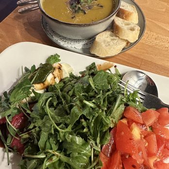 Harvest Food & Drink - Harvest Salad and soup of the day - Coffee & Tea Near Me - Jasper, Alberta