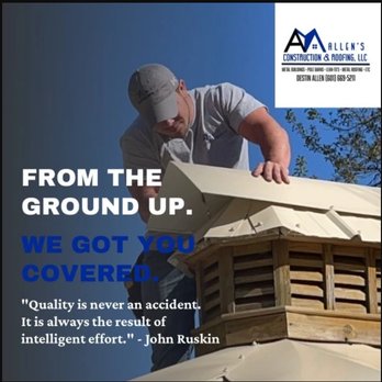 Allen's Construction, - Give us a call or visit us on the web for your free estimate - Roofing Near Me Allen's Construction, - Give us a call or visit us on the web for your free estimate - Roofing Near Me