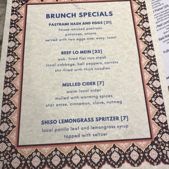 The Tulip and the Rose Cafe - the menu - Turkish Near Me - Franklin, New York