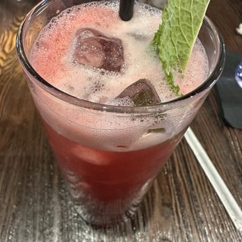 Nic & Norman's - Blackberry mint fizz - Southern Near Me - Greenville, South Carolina