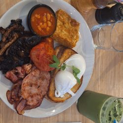 District Brewer - Big Brekkie and Iced Matcha