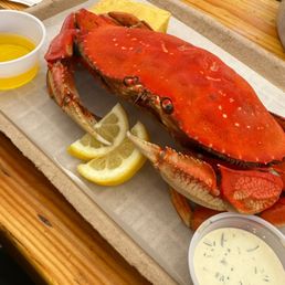 Whole crab plate