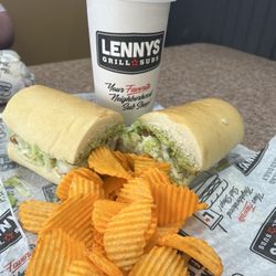 Lennys Grill & Subs - Turkey Bacon Avocado Sub