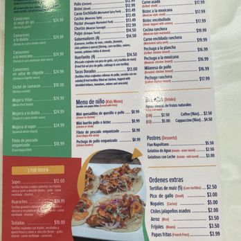Puerto Escondido - Menu as of 7/4/24 - Mexican Near Me - West Long Branch, New Jersey Puerto Escondido - Menu as of 7/4/24 - Mexican Near Me - West Long Branch, New Jersey