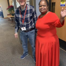 West Chester Area Senior Center - Matthew (volunteer) Elizabeth Myambo  MLK dancer tribute January 29,2026, West Chester senior center