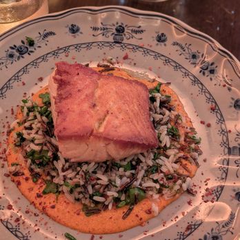 Bar Lola - Salmon and wild rice - delicious - Cocktail Bars Near Me - New York, New York
