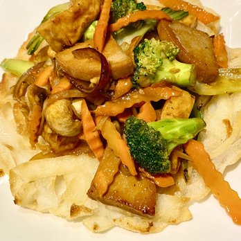 Pho Palace 2 - Vegan crispy rice noodle/hu tieu xao don chay - Soup Near Me - Mansfield, Texas