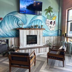 Playa Bowls - Playa bowls cozy seating area!