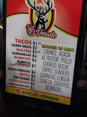 Menu photo 6 Tacos El Venado North Hollywood, CA