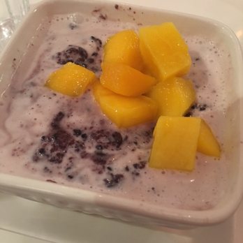 Warm, wish there was more condensed milk though