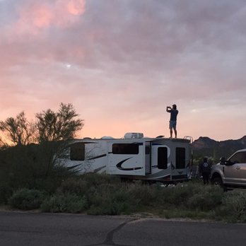 Lost Dutchman Campground - The views are worth climbing to the top of your rv - Campgrounds Near Me - Apache Junction, Arizona