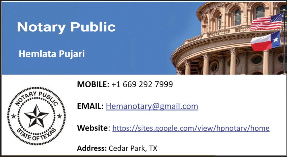 HP NOTARY PUBLIC Request a Quote Cedar Park, Texas Notaries