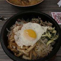 Dolsot (Stone bowl) Bibimbap (GF available) Dolsot (Stone bowl) Bibimbap (GF available)