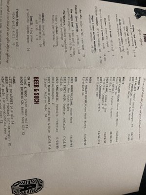 Menu photo 2 The Fine Food Store The Rocks, NSW