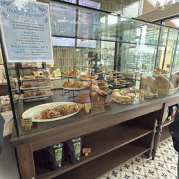 Delicious bakery items