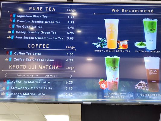Menu photo 2 TP Tea Sunnyvale, CA Menu photo 2 TP Tea Sunnyvale, CA