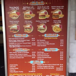 Ray's Place - Combo menu