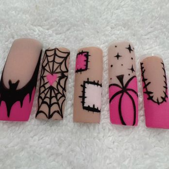 Simply Nails - Halloween design by Tina Are you ready for a nail makeover? Transform your look with our stunning nail sets - visit us today! - Nail Salons Near Me - Hollister, California Simply Nails - Halloween design by Tina Are you ready for a nail makeover? Transform your look with our stunning nail sets - visit us today! - Nail Salons Near Me - Hollister, California
