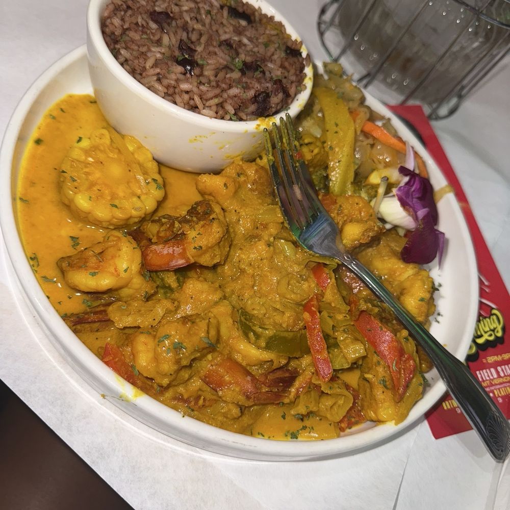 Curried Coconut Shrimp