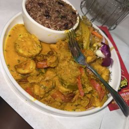 Curried Coconut Shrimp