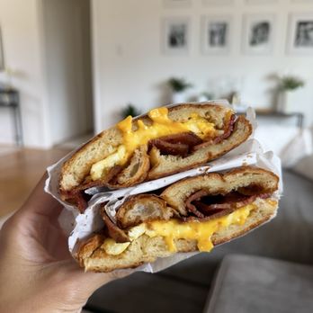 Johnny's Donuts - Bacon egg cheese croissant - Donuts Near Me - Lafayette, California Johnny's Donuts - Bacon egg cheese croissant - Donuts Near Me - Lafayette, California