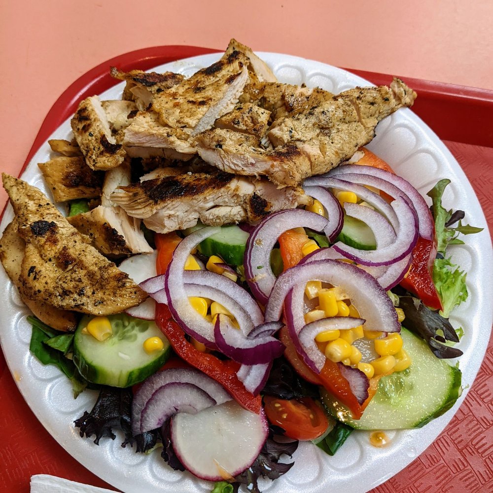Grilled chicken salad