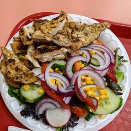 Grilled chicken salad Grilled chicken salad