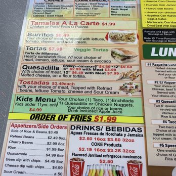 Tacos El Cuñado - Plainfield - Menu - Tacos Near Me - Grand Rapids, Michigan