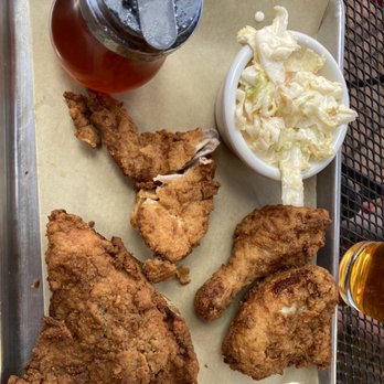 Smoky's Concession Stand - 1/2 Fried Chicken 1/2 Fried Chicken - Barbeque Near Me - Lapel, Indiana