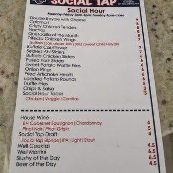 Social Tap - The beer of the day clearly priced at $4.50 - Sports Bars Near Me - Ventura, California Social Tap - The beer of the day clearly priced at $4.50 - Sports Bars Near Me - Ventura, California