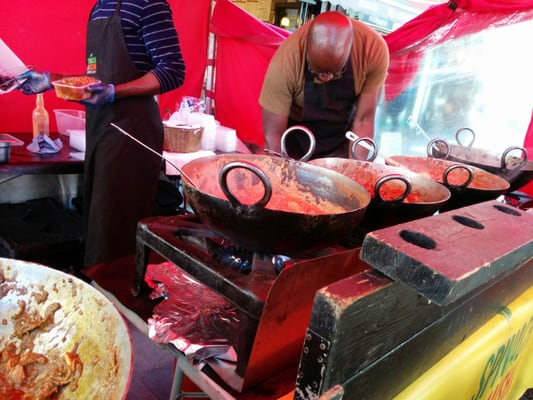Spinach & Agushi - Exmouth Market by null