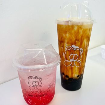 Sweetea - Watermelon Bubbling and Flaming Creme Brulee Boba - Bubble Tea Near Me - Roseville, California