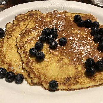 Rusty Pelican Cafe - Lemon ricotta pancakes.  We opted out of the "supreme" which is a lemon glaze - Desserts Near Me - Mill Creek, Washington