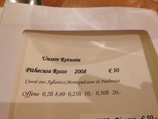 Menu photo 2 Hotel Osteria Centovini Cologne, NW Menu photo 2 Hotel Osteria Centovini Cologne, NW