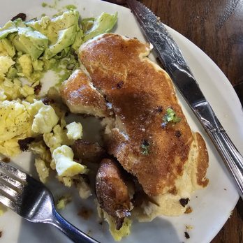 Good Lookin' - The pancake, I had started eating it before I realized I didn't get a picture. - Breakfast & Brunch Near Me - Omaha, Nebraska