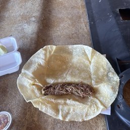 This is supposed to be a 12$ Machaca burrito. No eggs even. No bueno. This is supposed to be a 12$ Machaca burrito. No eggs even. No bueno.