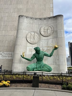 The Spirit of Detroit by null